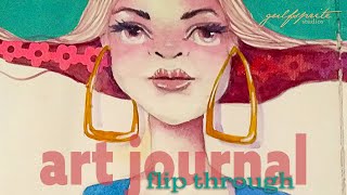 Dylusions Art Journal Flip | June - Nov 2019