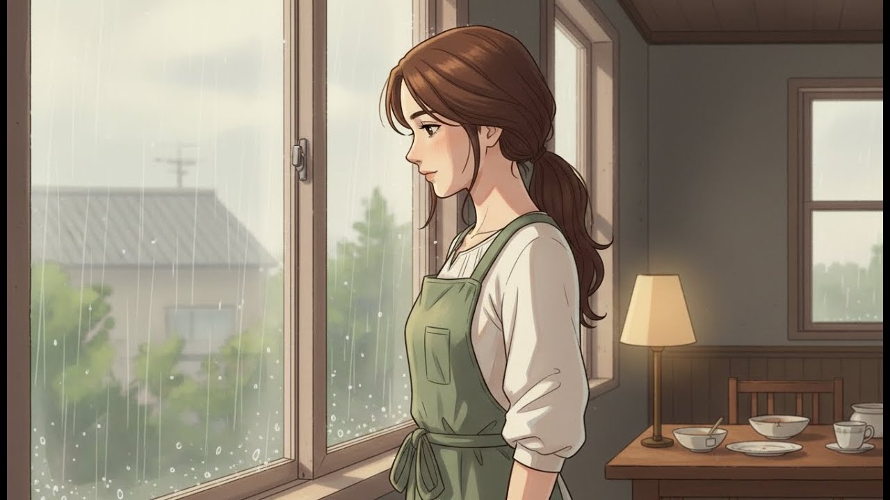 Rainy Evenings in the Old Hometown — Stirring Soup and Sharing Quiet Stories 🌧️🍲