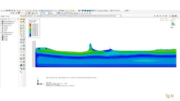 Abaqus Simulation: CEL Model of a Boat Floating on a Wavy Sea