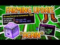 HYPIXEL SKYBLOCK | YET ANOTHER FARMING UPDATE! (NEW TOOLS & MORE!)