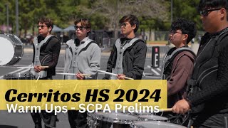 Cerritos HS Drumline 2024 || SCPA Prelims