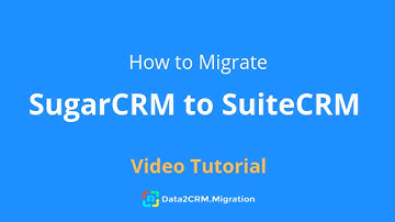 How to Migrate SugarCRM to SuiteCRM Automatically (2018)
