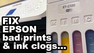 EPSON Ecotank Sublimation Printer Problems &amp; Fixes