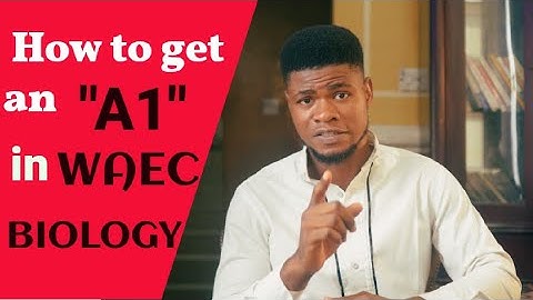 WAEC Tutorial 2024: How to pass WAEC Biology 2024 like a Pro and get an "A1" (WAEC 2024)