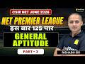 General Aptitude Practice 🔥 Part 3 | CSIR NET June 2026 | NPL 2026 Series | VedPrep CSIR NET