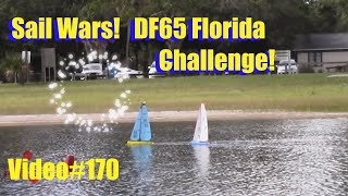 Sail Wars!  DF65 Florida Challenge!!  Video #170 16 July 2022 Race 1 A Fleet