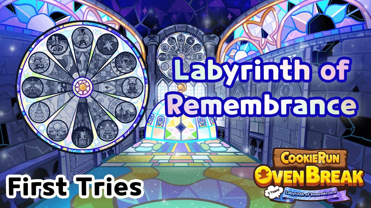 [Cookie Run: OvenBreak] Labyrinth of Remembrance - First Tries + Lobbies