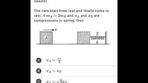 JEE Advanced physics challenging problem 3| mechanics 1 work energy & power| IIT jee solve in 20 sec
