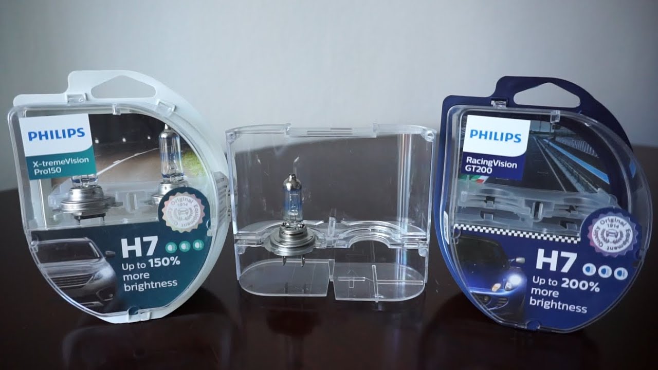 Philips RacingVision GT200 vs X-tremeVision Pro150 
