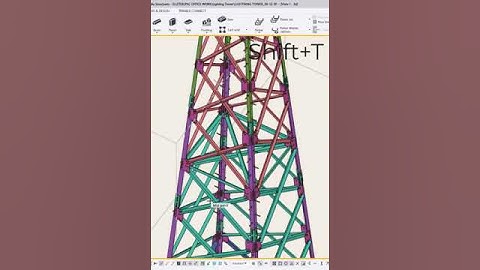 Tekla Structures Tips Tricks Automatic Rotate Object Continuously #teklastructures #Automaticrotate