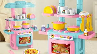 🌈Unboxing toys -Satisfying with Unboxing Cute Pink Ice Cream, Kitchen Cooking Toys ASMR| Review Toys