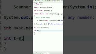 check prime number in java | @mscoder