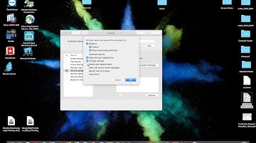 Enable Remote Management on a Macbook