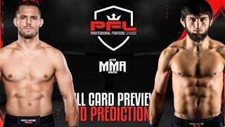 PFL 3: 2024 Regular Season Full Card Preview and Predictions