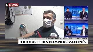 Toulouse : des pompiers vaccinés