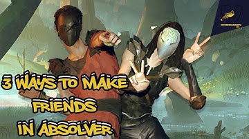 3 Ways To Make Friends In Absolver | Absolver | PS4 Pro