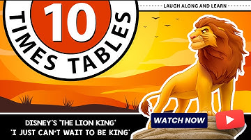 10 Times Table Song | I Just Can