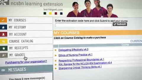 NCLEX Review Course Tour   NCSBN Learning Extension