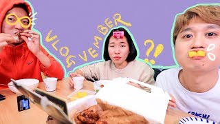 웃소에서 시험기간 과방 텐션으로 놀고 먹기🕺🏻 /VLOGVEMBER 3