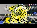 Single Color Gradient Tie Dye. How to- Spiral Design (full video) Lemon Yellow DIY