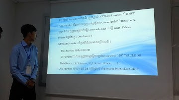 Advanced C# ADO NET Group4 2 Using Data Provider OleDB and SQLClient by Mr Uon Sophanith