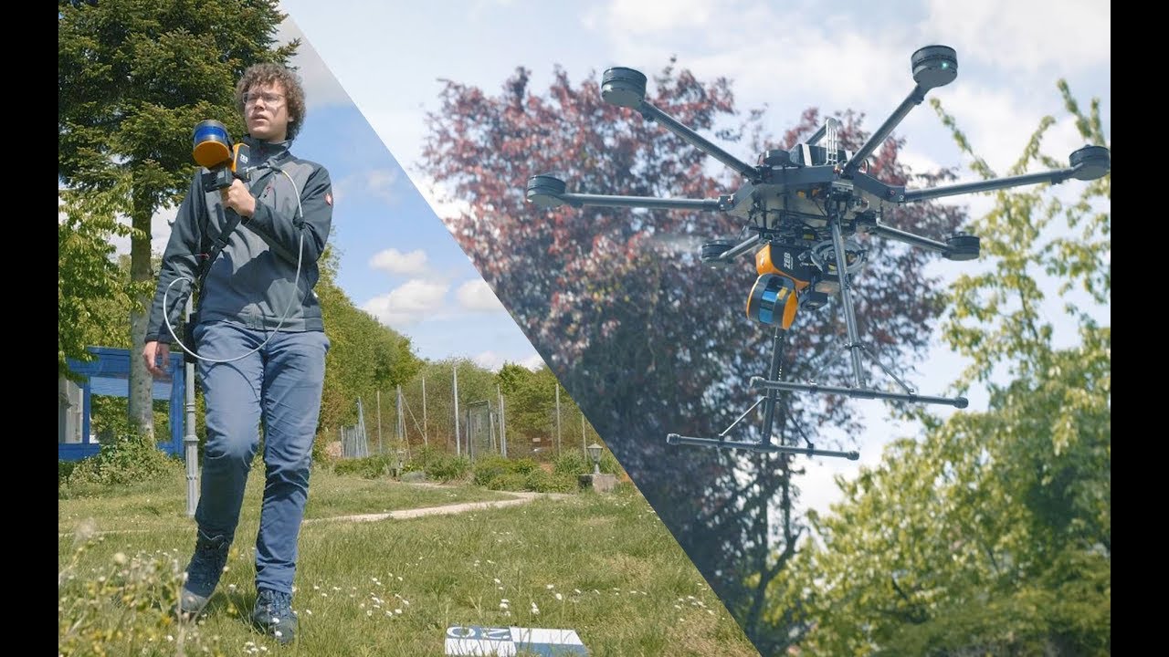 ZEBHORIZON von GeoSLAM kombiniertes mobiles Laserscanning aus der