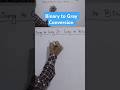 Binary to Gray Conversion | Binary to Gray