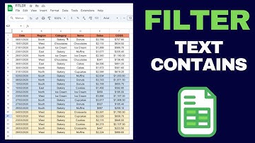 FILTER Text CONTAINS in Google Sheets