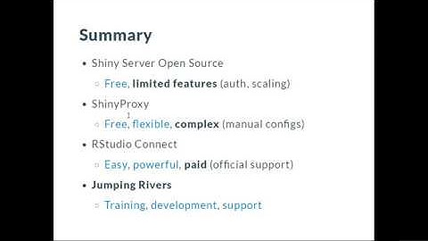 Sebastian Mellor: Deploy R and Shiny