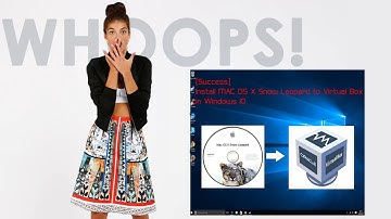 7: [ Success ]  How to install MAC OS Snow Leopard in Virtual Box in Windows 10