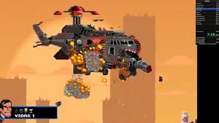 Broforce speedrun in 41:31 Any% Arcade