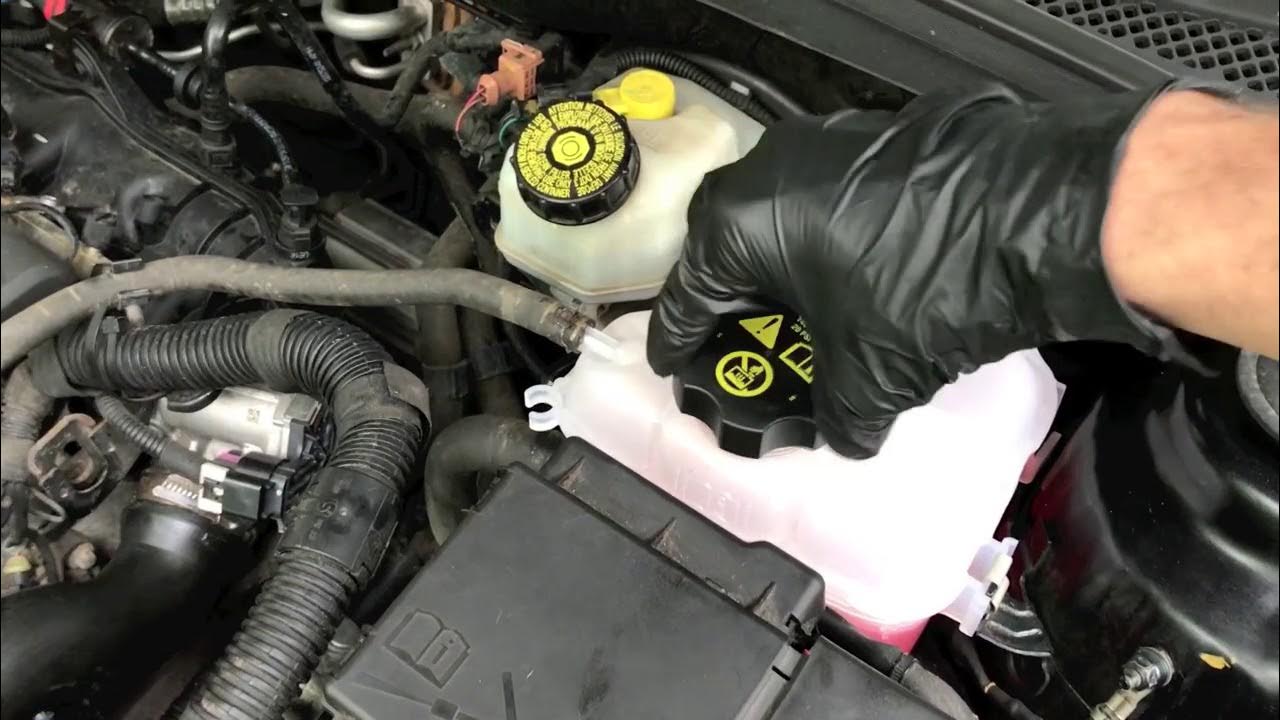 How to safely add/refill coolant - Chevy Cruze/Malibu/Impala - YouTube