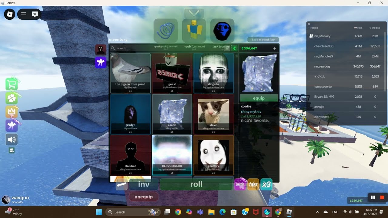 Nextbots rng inv check 2