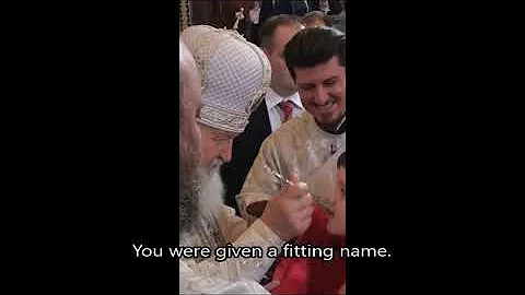 MICHAEL (Who is like God?!) receives Holy Communion