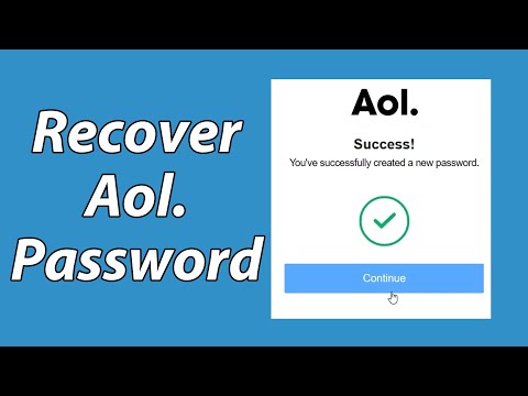 AOL PASSWORD RECOVER