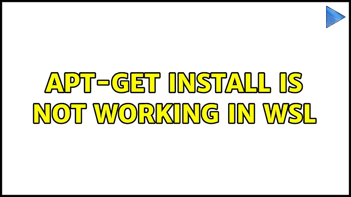 apt-get install is not working in WSL (4 Solutions!!)