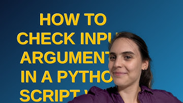 How to check input arguments in a python script with CLI?