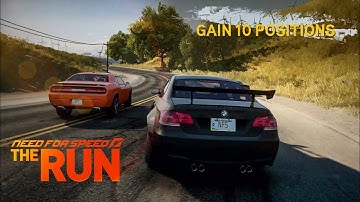 Need For Speed The Run: Stage 1 Gameplay | Gain 10 Positions (Hard mode with 60fps)