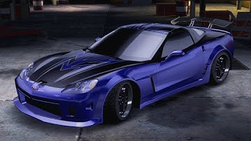 How to make my Corvette in NFS Most Wanted/Carbon
