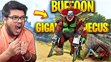 Taming Buffoon Gigantopithecus - Ark Primal Fear - PART 24 (HINDI)