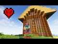I Built A GIANT Villager House in Minecraft Hardcore!