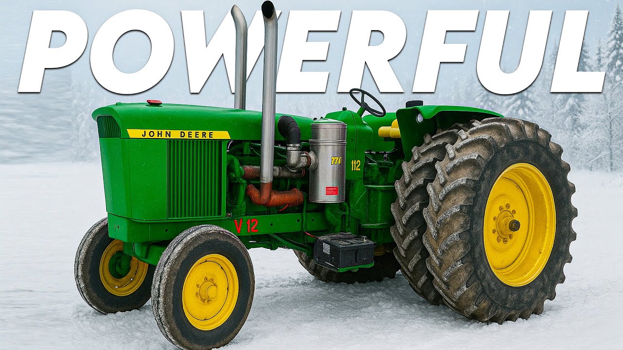 10 legendary John Deere Tractors from the 60s! - YouTube