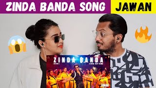 Zinda Banda Song (REACTION) | Jawan | Shah Rukh Khan | Atlee | Anirudh | Vijay S