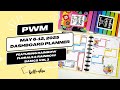 Plan with Me- May 6-12, 2024- Dashboard Planner