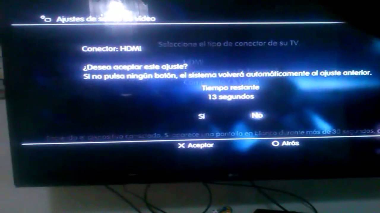 Como Configurar HDMI en PS3 - YouTube