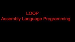 14. LOOP ||  Printing Stars With Loop || Assembly Language Programming || English || emu8086