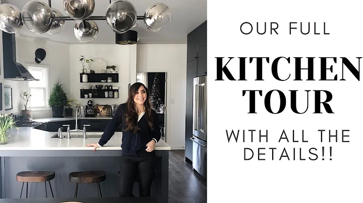 Finally!  A FULL Tour of OUR KITCHEN with ALL THE ...