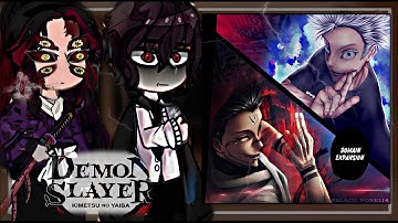 Upper Moons + Mudzan React To Gojo and Sukuna as first hunter and demon | ALL PARTS | Jujutsu Kaisen