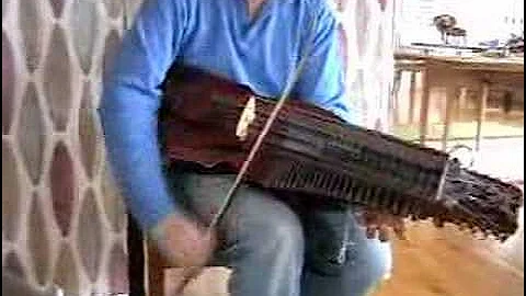 Bach on Nyckelharpa