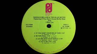 Harold Melvin &amp; The Blue Notes ft Teddy Pendergrass - Be For Real (Phil.  Intern.  Records 1972)